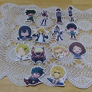 Anime Stickers for computer, scrapbook, crafts, locker, etc.